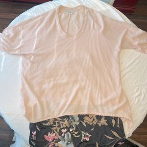 Oh My Gauze! Pinky-peachy Top